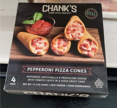 PEPPERONI PIZZA CONES, PEPPERONI