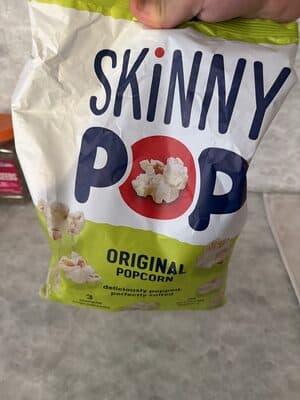 SKINNY POP POPCORN, 4.4 OZ