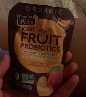 SOUTHERN PEACH ORGANIC KIDS FRUIT PROBIOTICS, SOUTHERN PEACH