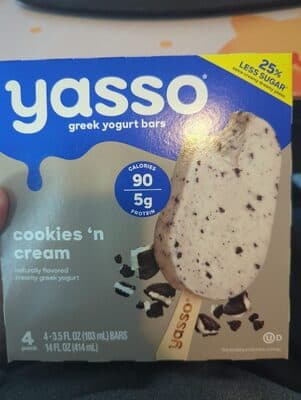 FROZEN GREEK YOGURT BARS