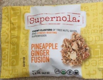 PINEAPPLE GINGER FUSION CHEWY CLUSTERS OF TREE NUTS, SEEDS, AND STRESS-BUSTING SUPERFOODS
