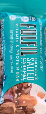 CHOCOLATE SALTED CARAMEL FLAVOR VITAMIN & PROTEIN BAR, CHOCOLATE SALTED CARAMEL