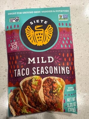 MILD TACO SEASONING, MILD