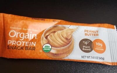 PEANUT BUTTER PLANT BASED PROTEIN BAR