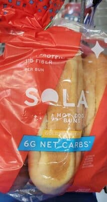 GOLDEN WHEAT HOT DOG BUNS, GOLDEN WHEAT