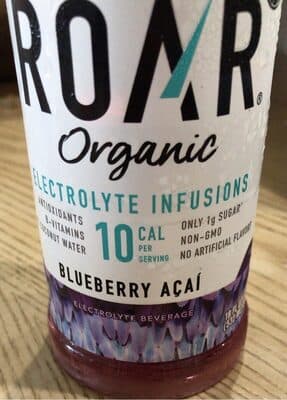 BLUEBERRY ACAI ELECTROLYTE INFUSIONS BEVERAGE, BLUEBERRY ACAI