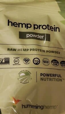 RAW HEMP PROTEIN POWDER