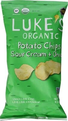 SOUR CREAM + ONION POTATO CHIPS, SOUR CREAM + ONION