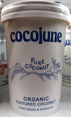 PURE COCONUT ORGANIC CULTURED YOGURT, PURE COCONUT