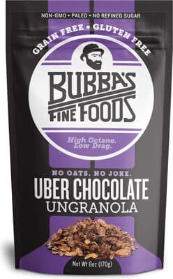 UNGRANOLA, UBER CHOCOLATE