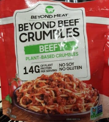 BEEFY BEYOND BEEF CRUMBLES, BEEFY