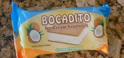 COCONUT ICE CREAM SANDWICH, COCONUT