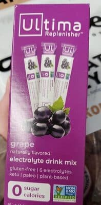 GRAPE ELECTROLYTE DRINK MIX STICKPACKS