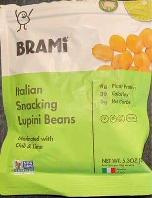 CHILI LIME LUPINI SNACK, CHILI LIME