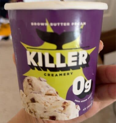 BROWN BUTTER PECAN ICE CREAM, BROWN BUTTER PECAN