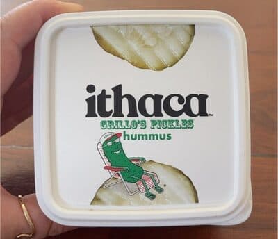GRILLO'S PICKLES HUMMUS, GRILLO'S PICKLES