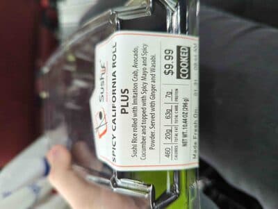 SPICY CALIFORNIA ROLL PLUS, SPICY CALIFORNIA