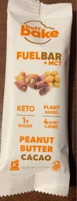PEANUT BUTTER CACAO BAR, PEANUT, BUTTER, CACAO