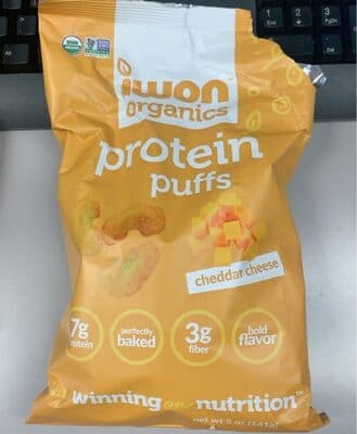 CHEDDAR CHEESE PROTEIN PUFFS