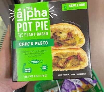HANDHELD POT PIE, CHICK'N PESTO