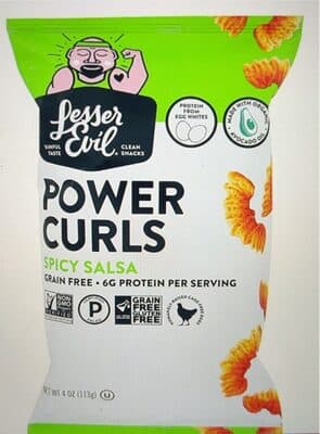 HUEVOS RANCHEROS GRAIN FREE EGG WHITE CURLS, HUEVOS RANCHEROS