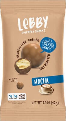 MOCHA DRY ROASTED CHICKPEA SNACKS, MOCHA