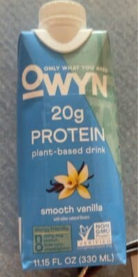 SMOOTH VANILLA PROTEIN SHAKE, SMOOTH VANILLA