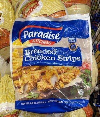 BREADED CHICKEN STRIPS
