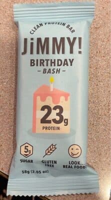 BIRTHDAY BASH PROTEIN BAR, BIRTHDAY BASH