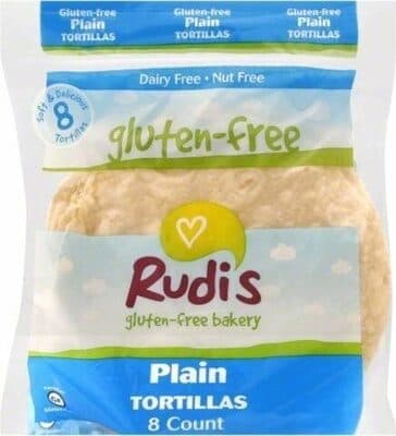 GLUTEN-FREE PLAIN TORTILLAS, PLAIN