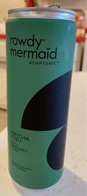 MATCHA YUZU SPARKLING ADAPTOGEN TONIC, MATCHA YUZU
