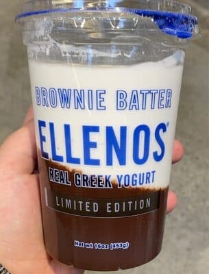 BROWNIE BATTER REAL GREEK YOGURT, BROWNIE BATTER