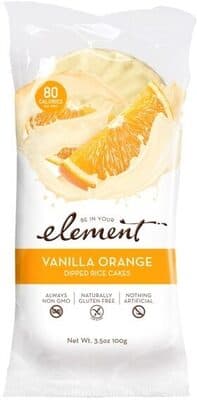 ELEMENT, SWEET ORANGE RICE CAKES, ORANGE