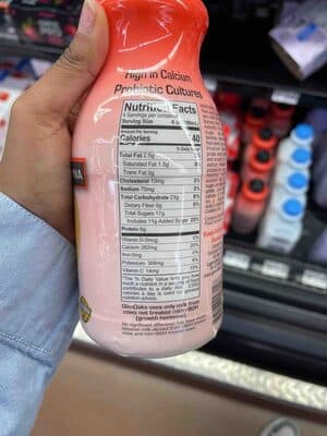 PROBIOTICLOWFAT DRINKABLE YOGURTQ, STRAWBERRY & BANANA