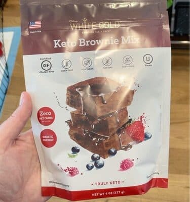 KETO BROWNIE MIX, KETO BROWNIE