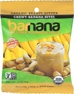 PEANUT BUTTER DIPPED BANANA BITES, PEANUT BUTTER