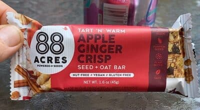 SPICED GINGER APPLE SEED BAR, SPICED GINGER APPLE