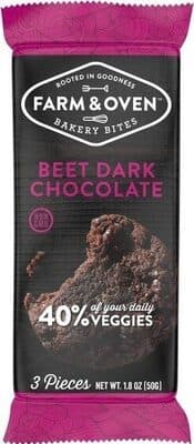 BEET DARK CHOCOLATE BAKERY BITES, BEET DARK CHOCOLATE