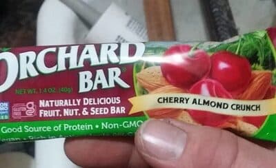 CHERRY ALMOND CRUNCH BAR, CHERRY ALMOND CRUNCH