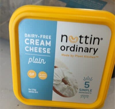 PLAIN CASHEW CHEESE, PLAIN