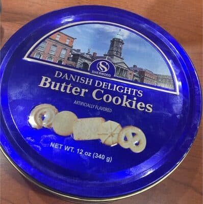 DANISH DELIGHTS FLAVORED BUTTER COOKIES, DANISH DELIGHTS
