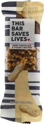 DARK CHOCOLATE & PEANUT BUTTER BAR, DARK CHOCOLATE & PEANUT BUTTER
