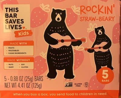 ROCKIN' STRAW-BEARY BARS, ROCKIN' STRAW-BEARY