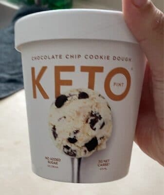 CHOCOLATE CHIP COOKIE DOUGH ICE CREAM