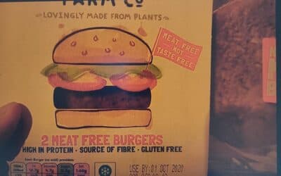 2 MEAT FREE BURGERS, 2 MEAT