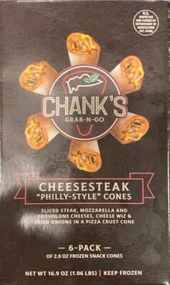 PHILLY-STYLE CONES CHEESESTEAK