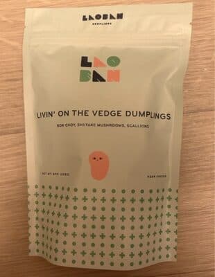 LIVIN' ON THE VEDGE DUMPLINGS