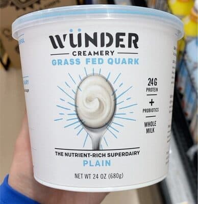 PLAIN GRASS FED QUARK CREAMERY, PLAIN