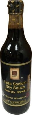 LESS SODIUM SOY SAUCE