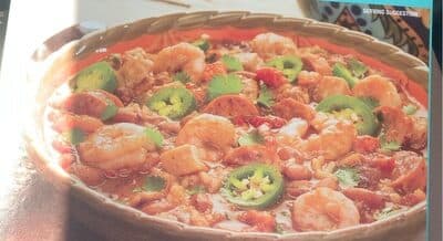SPICY TEXAS GUMBO WITH SAUSAGE, CHICKEN, SHRIMP & CRAWFISH, SPICY, SAUSAGE, CHICKEN, SHRIMP & CRAWFISH
